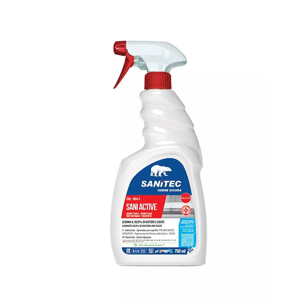 Disinfettante Sgrassatore Sani Active Sanitec - 1804-S - 750 ml