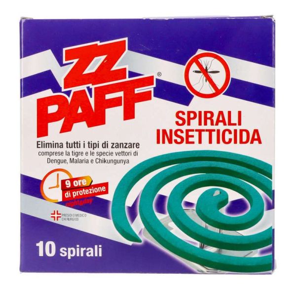 Zz Paff Spirali Insetticida 10 PZ