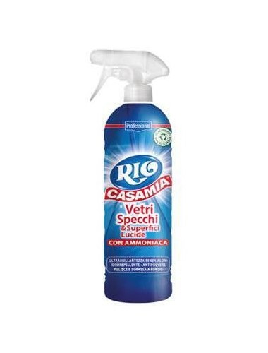 Rio CasaMia Vetri Specchi Detergente per Vetri 750 ml
