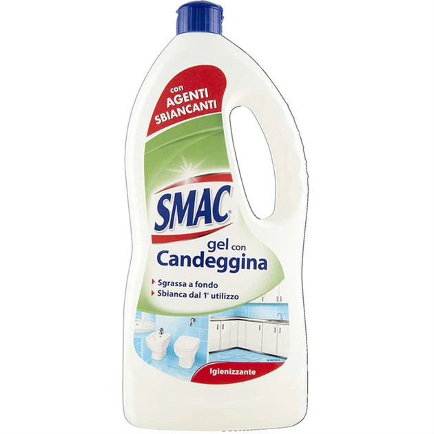 Smac Detergente Con Candeggina Gel 850 ml