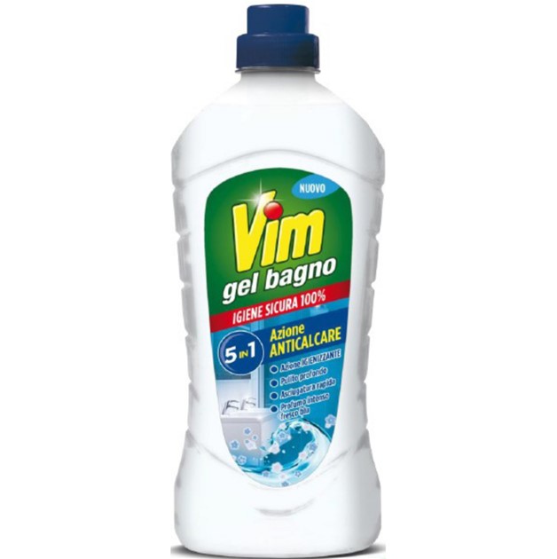 Vim Gel Bagno 5In1 Anticalcare 1000 Ml