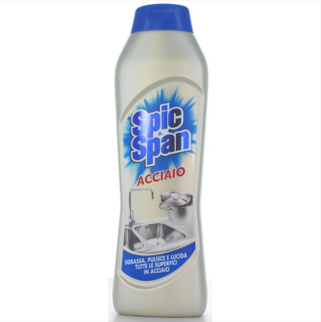 Spic &amp; Span Acciaio 500 Ml