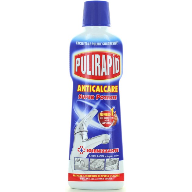 Pulirapid Anticalcare Igienizzante 500 Ml
