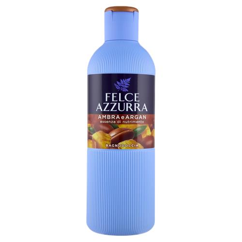 Felce Azzurra Bagnodoccia Ambra e Argan 650 ml – Bagnodoccia nutriente con ambra e argan.
