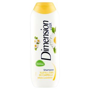 Dimension by Lux Shampoo Tutti i Tipi di Capelli Effetto Lucentezza 250 ml