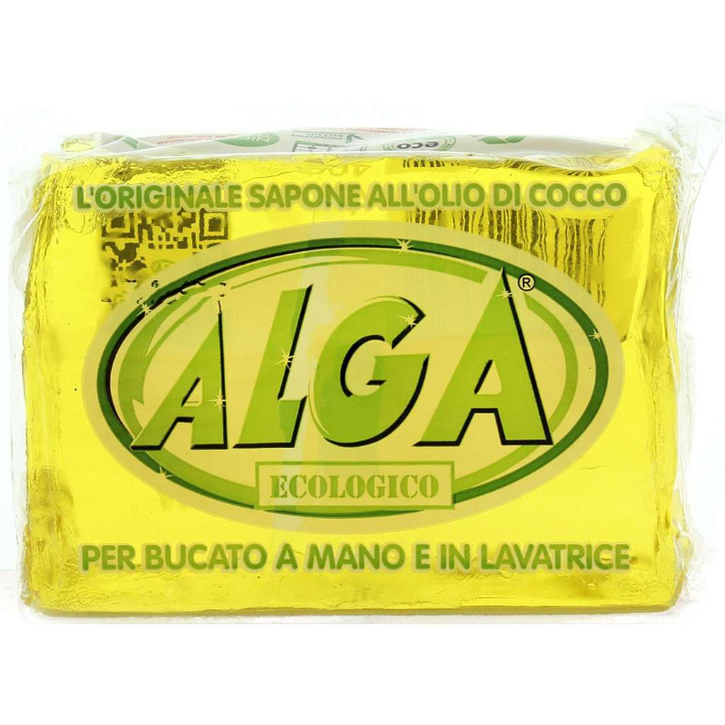 Alga Sapone Molle Ecologico 400 g – Sapone potassico vegetale, biodegradabile, delicato sulla pelle, adatto per bucato a mano e in lavatrice.