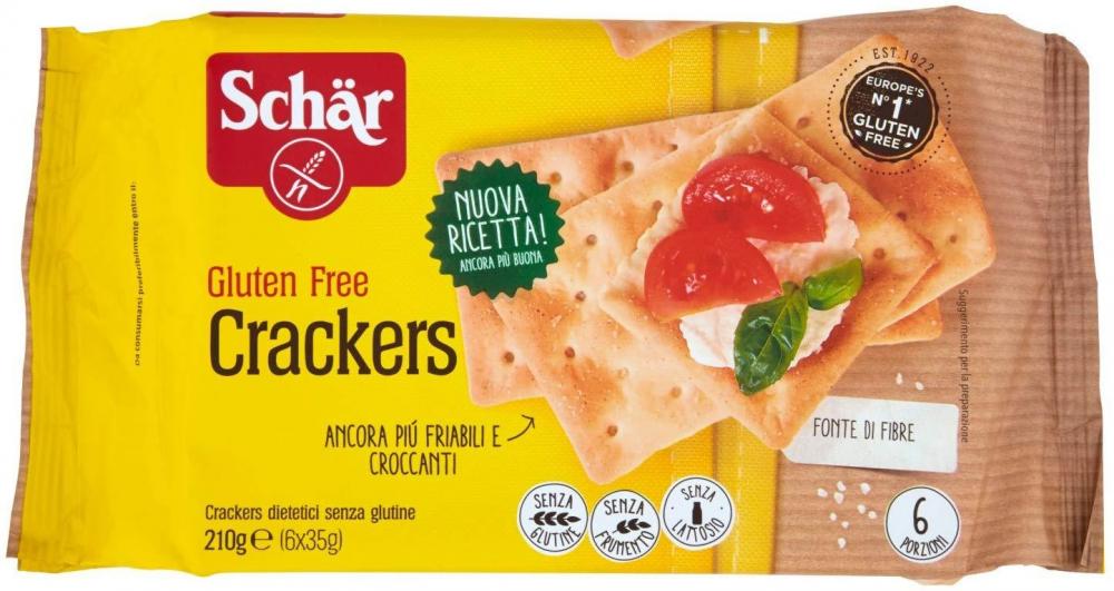 Crackers senza glutine gr210 Schar