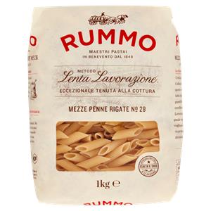Pasta mezzi penne rigate n28 kg1 Rummo