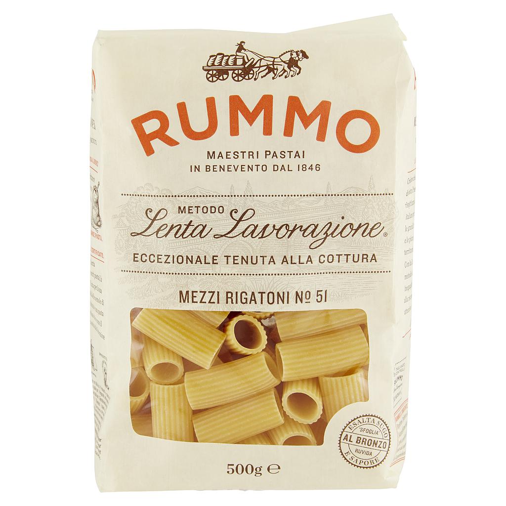 Pasta mezzi rigatoni n51 g500 Rummo