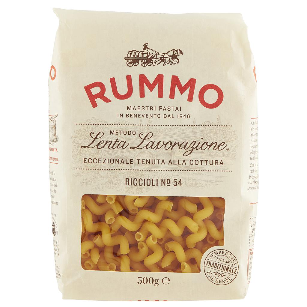 Pasta riccioli n54 gr500 Rummo