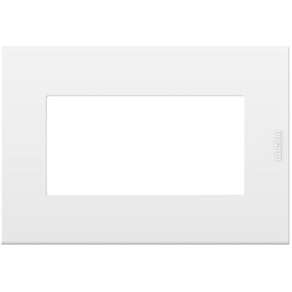 interlink - placca MatixGO 4P col. curve b (cod. prod. 120067W) bticino