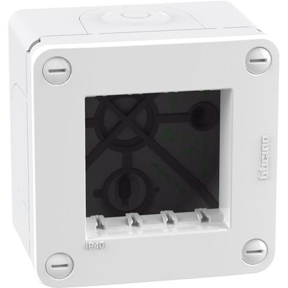 MatixGO - scatola IP40 2m white (cod. prod. 28402W) bticino
