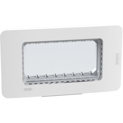 MatixGO - placca IP55 4m white (cod. prod. 28604W) bticino