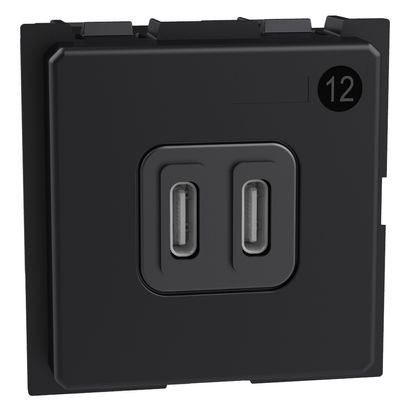 L.NOW - Caricatore USB tipo C+C 30W PD 2m (cod. prod. K4293CC) bticino