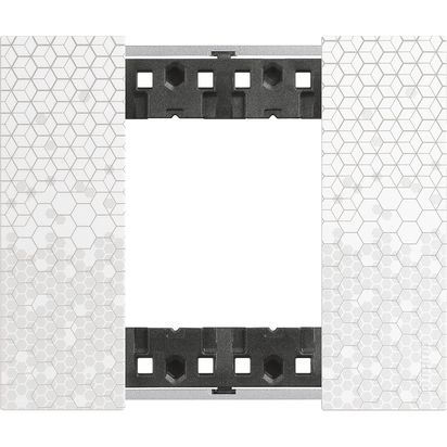 L.NOW - Placca 2P PIXEL (cod. prod. KA4802MW) bticino