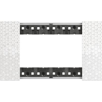 L.NOW - Placca 4P PIXEL (cod. prod. KA4804MW) bticino