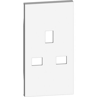 L.NOW - Cover presa BS bianco (cod. prod. KW50) bticino